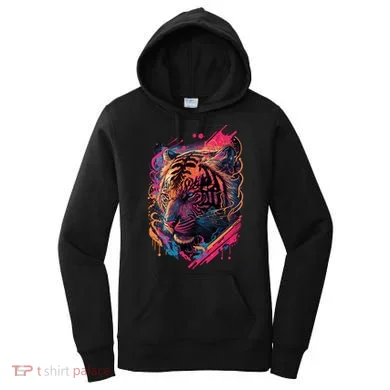 Neon Tiger Women's Hoodie