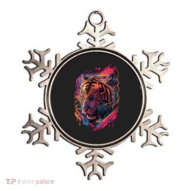 Neon Tiger Ornament