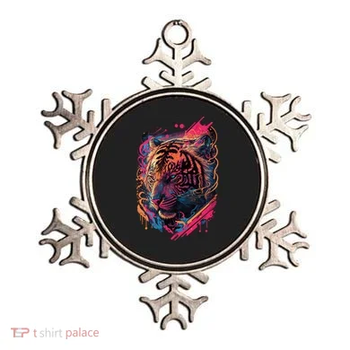Neon Tiger Ornament