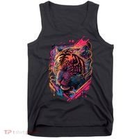 Neon Tiger Tank Top thumb 0