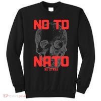 No To NATO Anti War Peace Ukraine Sweatshirt thumb 0