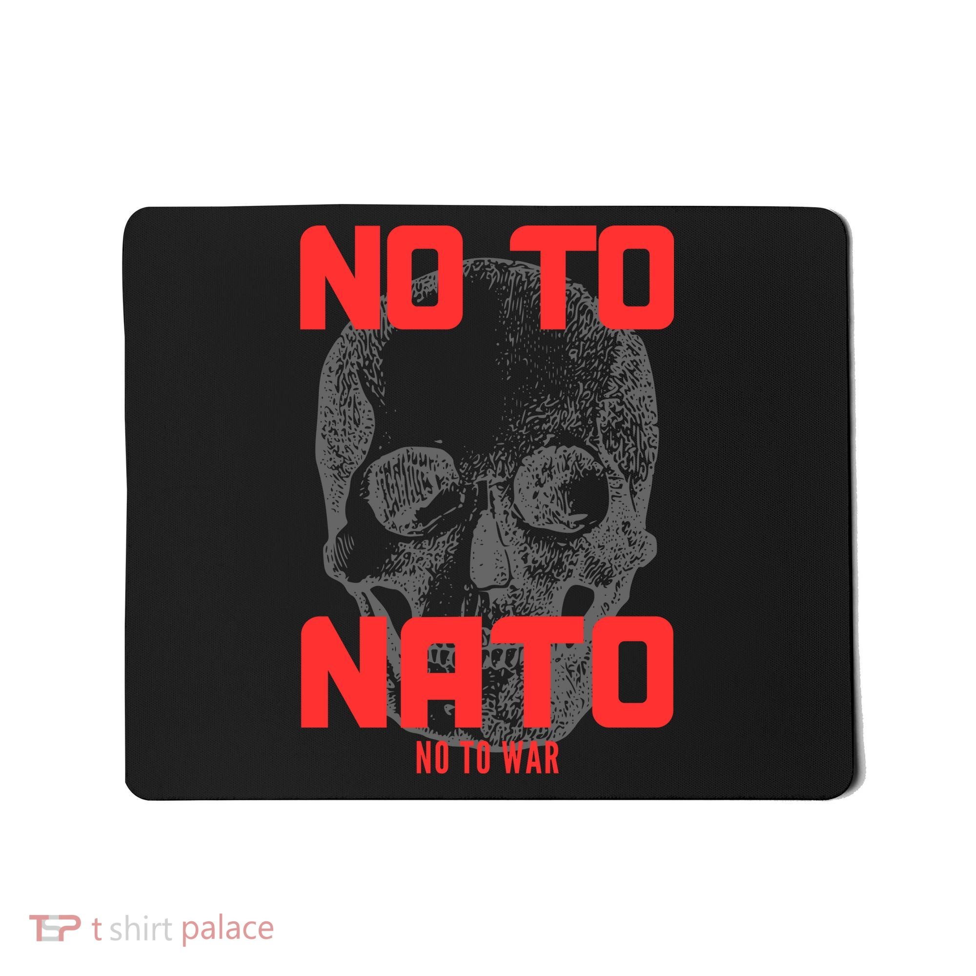 No To NATO Anti War Peace Ukraine Mousepad