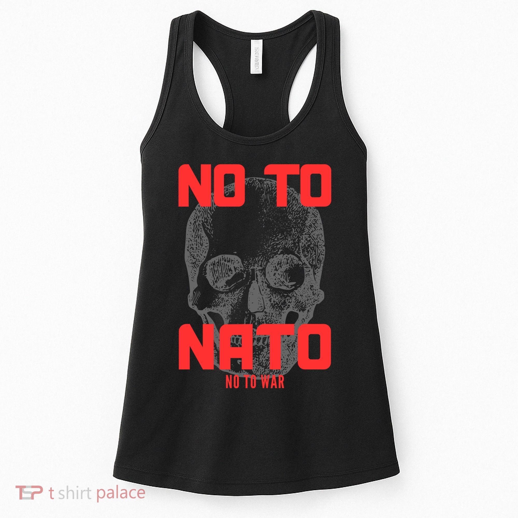 No To NATO Anti War Peace Ukraine Women's Tank Top
