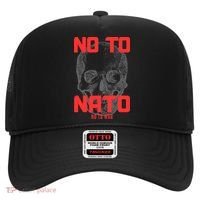 No To NATO Anti War Peace Ukraine Hat thumb 0