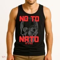 No To NATO Anti War Peace Ukraine Tank Top thumb 3