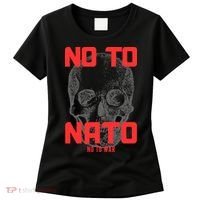 No To NATO Anti War Peace Ukraine Women's T-Shirt thumb 0