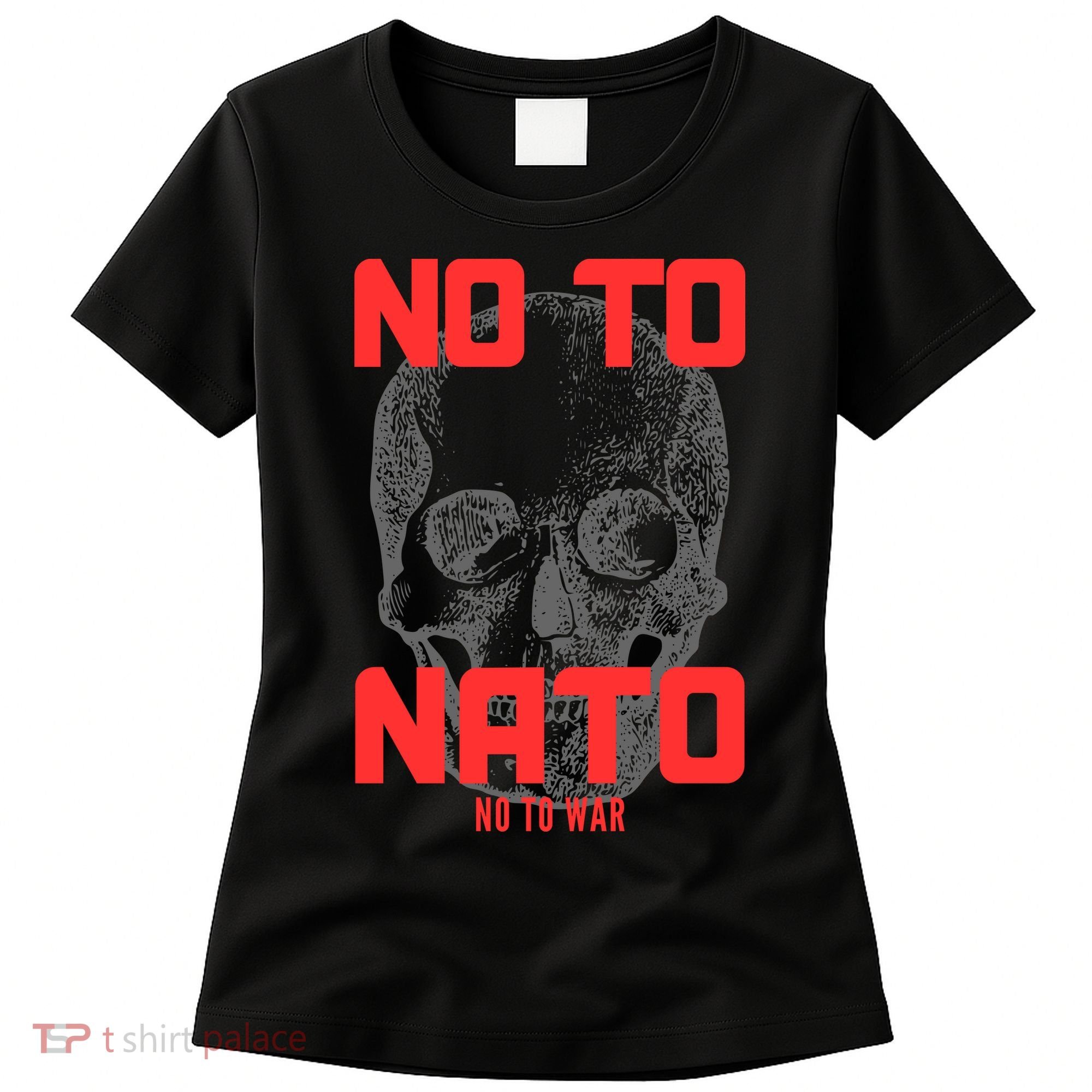 No To NATO Anti War Peace Ukraine Women's T-Shirt