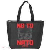 No To NATO Anti War Peace Ukraine Tote Bag thumb 0