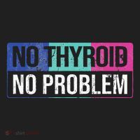 No Thyroid No Problem Thyroid Cancer Awareness Cancer Ribbon Hat thumb 2