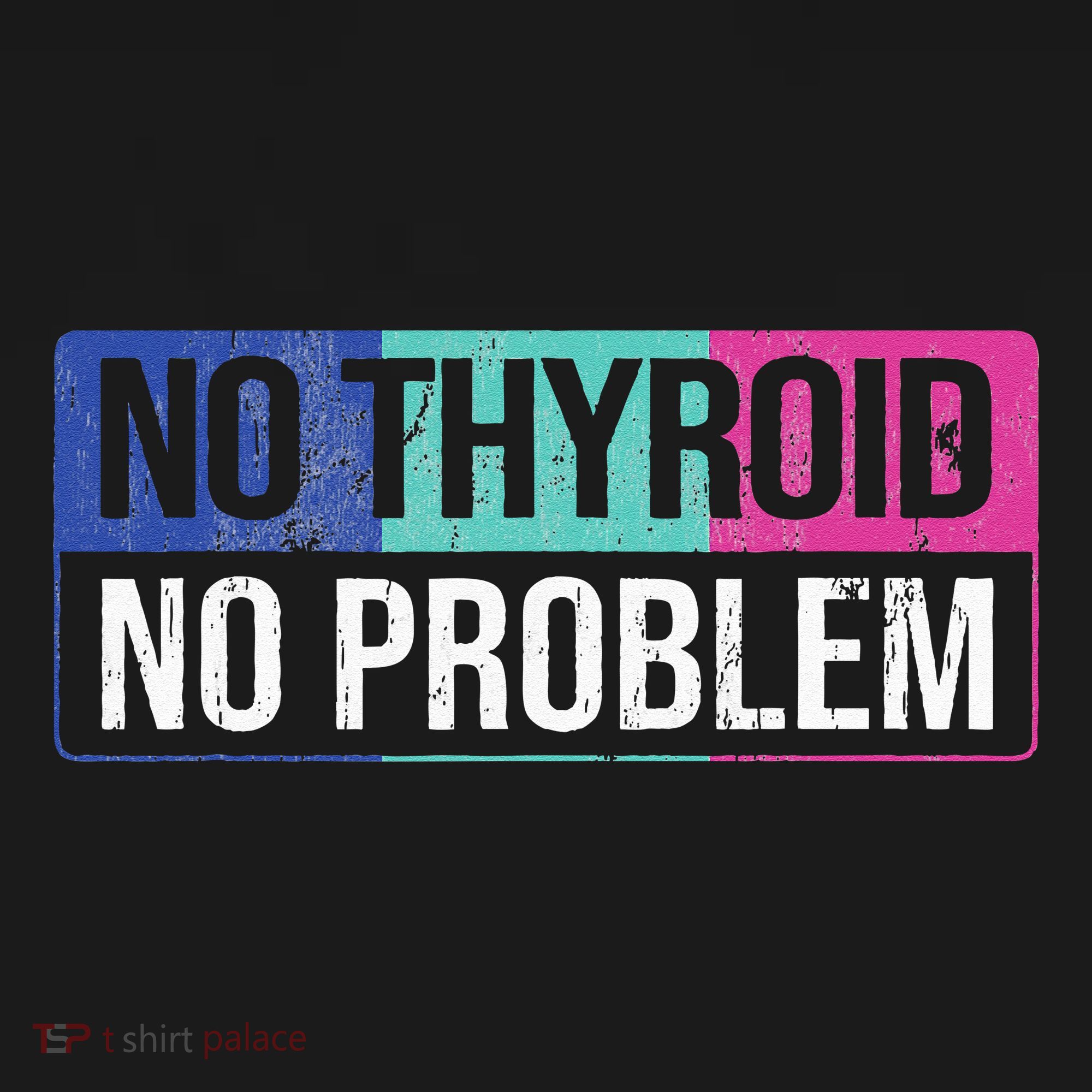 No Thyroid No Problem Thyroid Cancer Awareness Cancer Ribbon Visor
