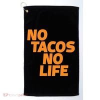 No Tacos No Life Golf Towel thumb 0