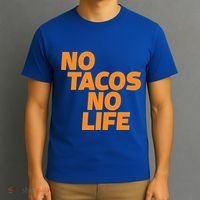 No Tacos No Life T-Shirt thumb 3