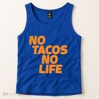 No Tacos No Life Tank Top thumb 2