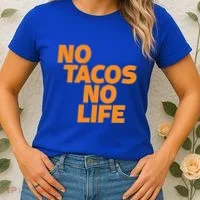 No Tacos No Life Women's T-Shirt thumb 2