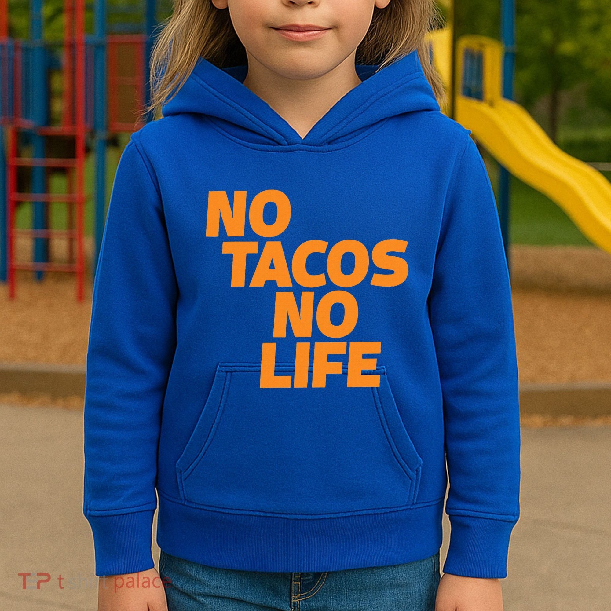 No Tacos No Life Kids Hoodie
