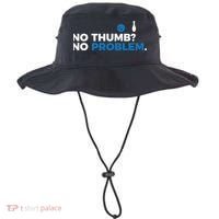 No Thumb No Problem Two Handed Bowling Bowler Meaningful Gift Bucket Hat thumb 0