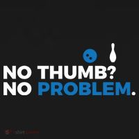 No Thumb No Problem Two Handed Bowling Bowler Meaningful Gift Bucket Hat thumb 4
