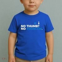 No Thumb No Problem Two Handed Bowling Bowler Meaningful Gift Toddler T-Shirt thumb 2