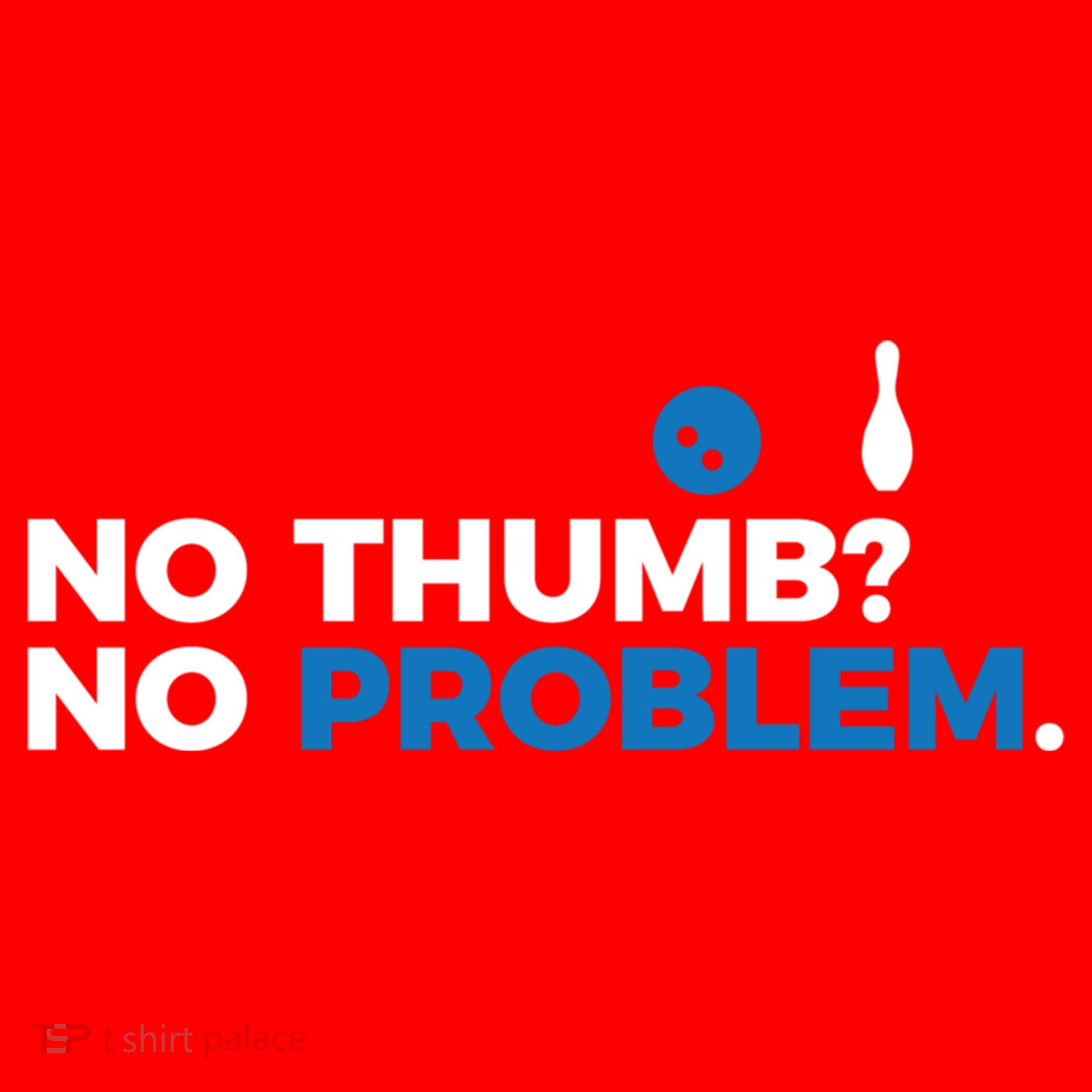 No Thumb No Problem Two Handed Bowling Bowler Meaningful Gift Santa Hat