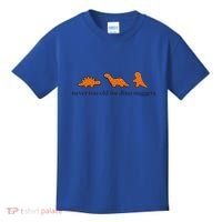 Never Too Old For Dino Nuggets Kids T-Shirt thumb 0