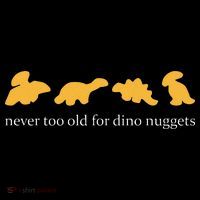 Never Too Old For Dino Nuggets Women's Hoodie thumb 2