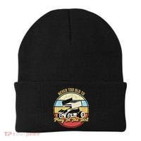 Never Too Old To Play In The Dirt Funny Sprint Car Racing Cute Gift Beanie thumb 0