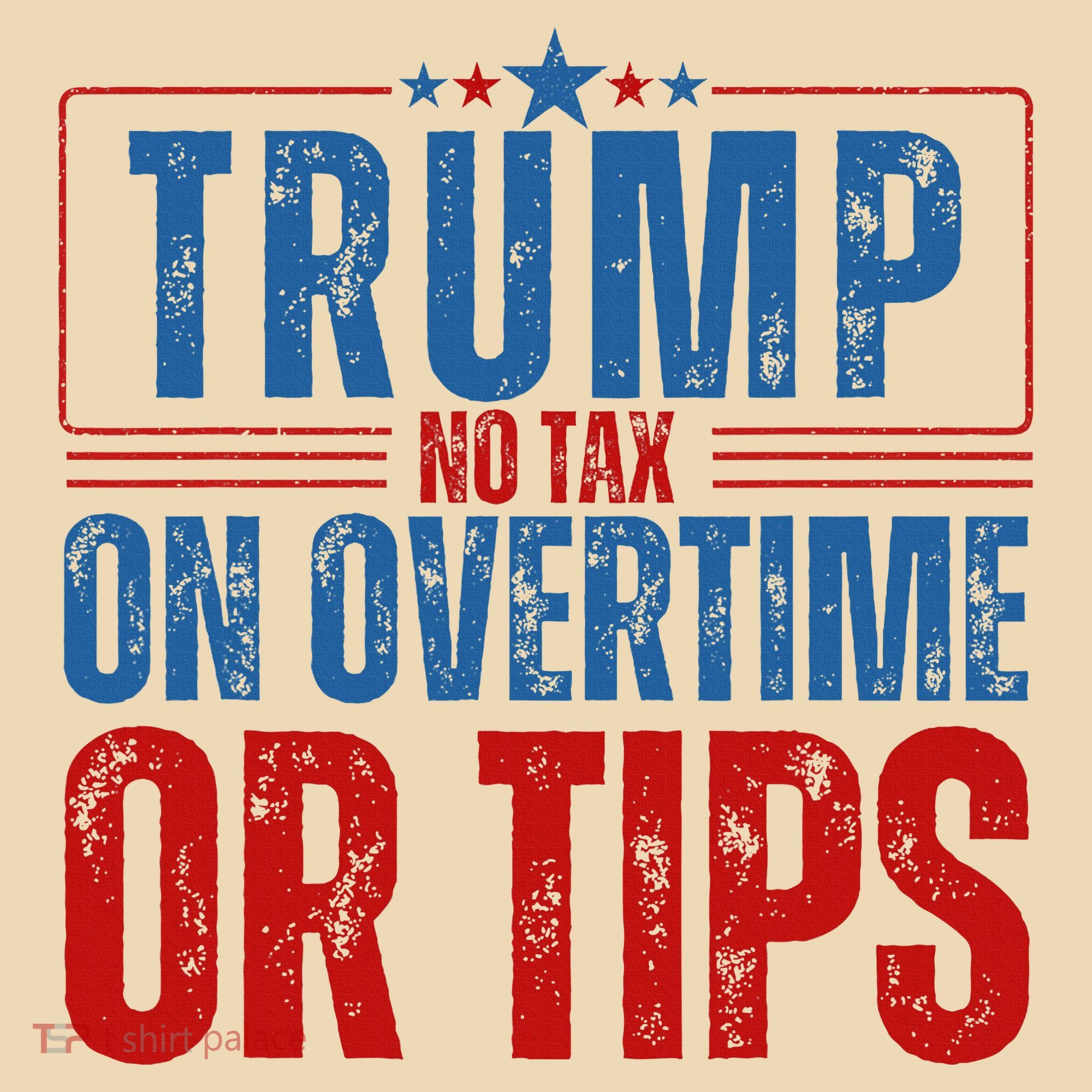 No Tax On Overtime Or Tips Tote Bag