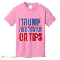 No Tax On Overtime Or Tips Kids T-Shirt thumb 0