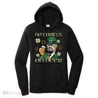 No Tariffs On Beer Funny St Patricks Day Trump Women's Hoodie thumb 0