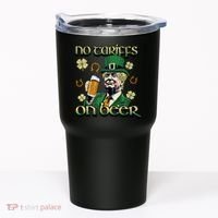 No Tariffs On Beer Funny St Patricks Day Trump Tumbler thumb 0