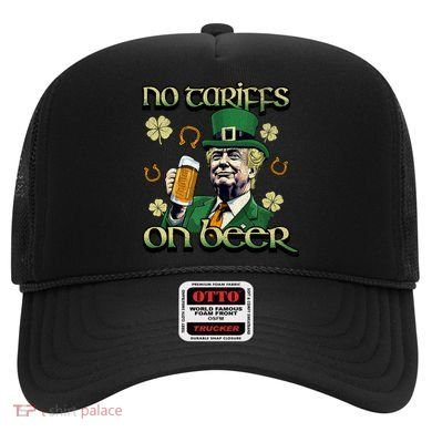 No Tariffs On Beer Funny St Patricks Day Trump Hat