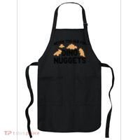 Never Too Old For Dino Nuggets Funny Dinosaur Nuggets Apron thumb 0