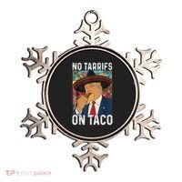 No Tariffs On Taco Funny Mexican Fiesta Cinco De Mayo Trump Ornament thumb 0