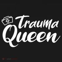 Nursing Trauma Queen Nicu Icu Nurse Er Gift Funny Gift Women's Hoodie thumb 2