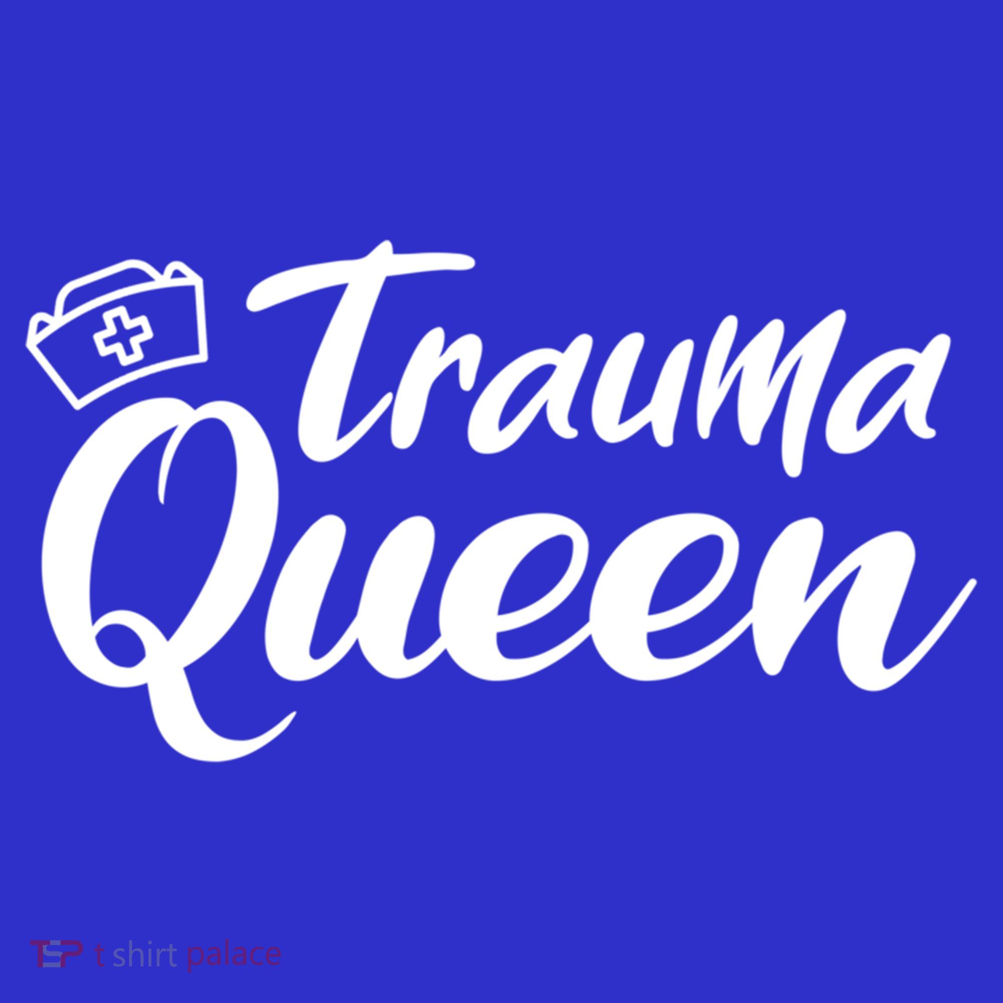 Nursing Trauma Queen Nicu Icu Nurse Er Gift Funny Gift Polo