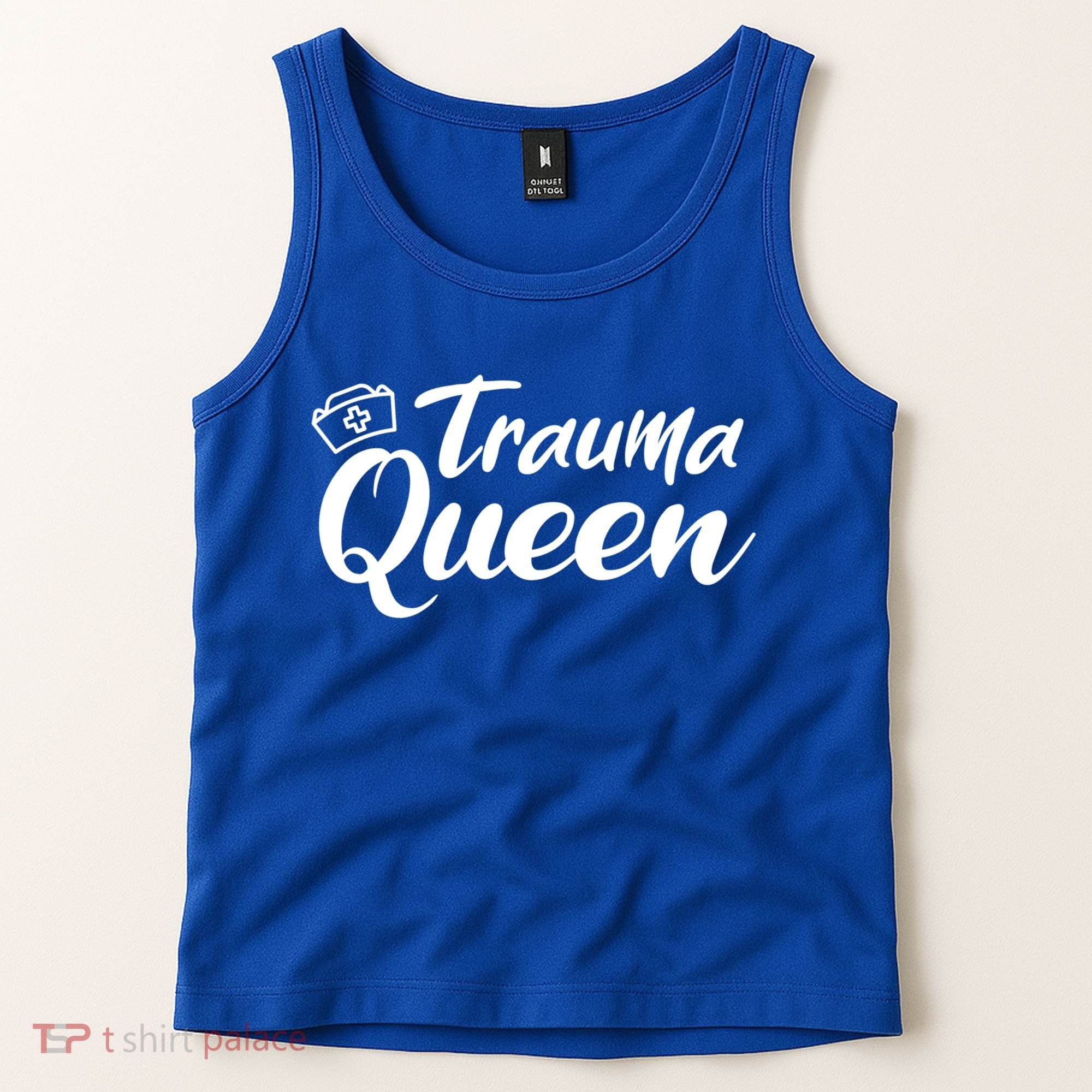 Nursing Trauma Queen Nicu Icu Nurse Er Gift Funny Gift Tank Top
