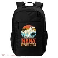 Nanasaurus T Rex Dinosaur Nana Saurus Family Matching Backpack thumb 0