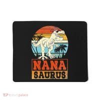 Nanasaurus T Rex Dinosaur Nana Saurus Family Matching Mousepad thumb 0