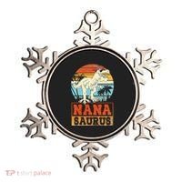 Nanasaurus T Rex Dinosaur Nana Saurus Family Matching Ornament thumb 0