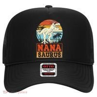 Nanasaurus T Rex Dinosaur Nana Saurus Family Matching Hat thumb 0