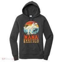 Nanasaurus T Rex Dinosaur Nana Saurus Family Matching Women's Hoodie thumb 0