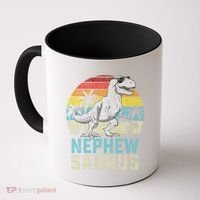 Nephewsaurus T Rex Dinosaur Nephew Saurus FatherS Family Coffee Mug thumb 0