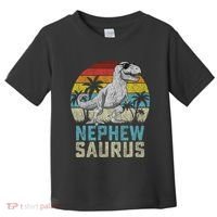 Nephewsaurus T Rex Dinosaur Nephew Saurus FatherS Family Toddler T-Shirt thumb 0