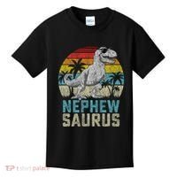 Nephewsaurus T Rex Dinosaur Nephew Saurus FatherS Family Kids T-Shirt thumb 0