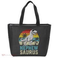 Nephewsaurus T Rex Dinosaur Nephew Saurus FatherS Family Tote Bag thumb 0
