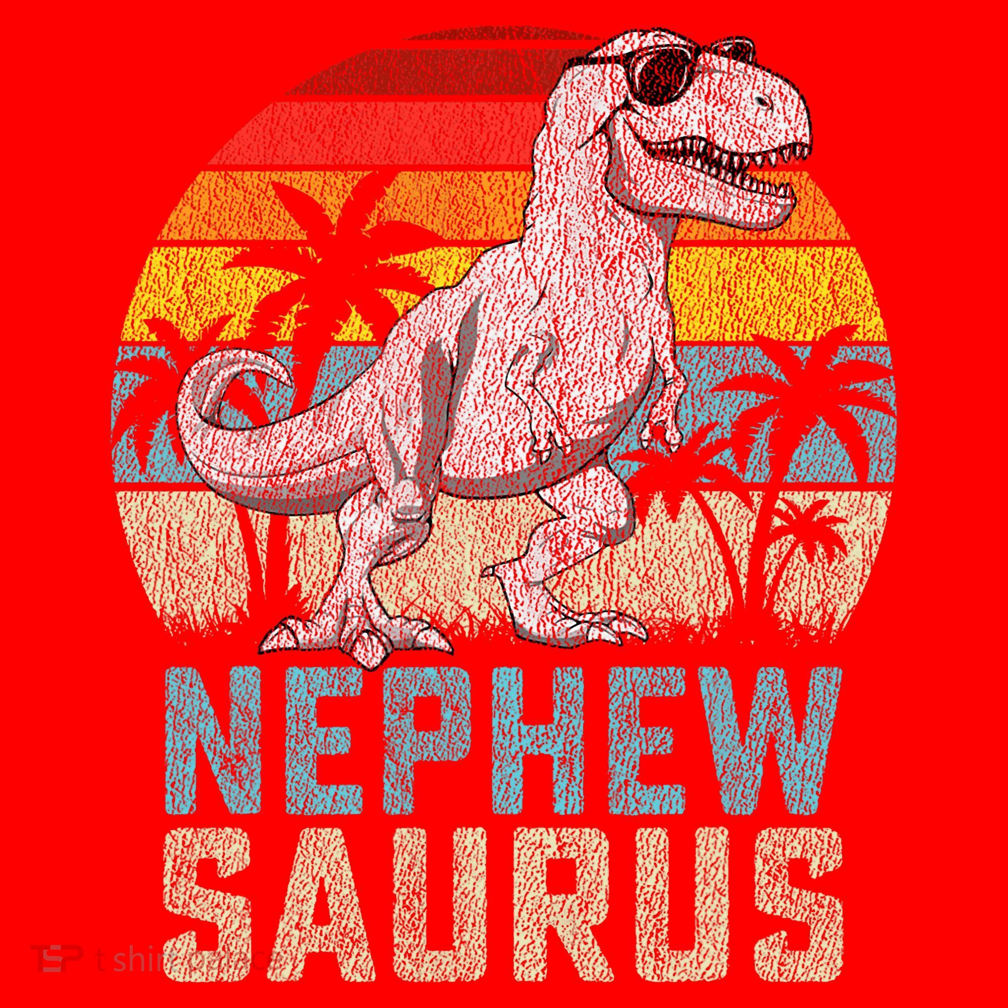 Nephewsaurus T Rex Dinosaur Nephew Saurus FatherS Family Santa Hat
