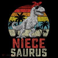 Niecesaurus T Rex Dinosaur Niece Saurus MotherS Family Coffee Mug thumb 5