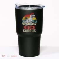 Niecesaurus T Rex Dinosaur Niece Saurus MotherS Family Tumbler thumb 0