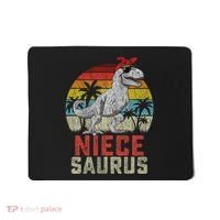 Niecesaurus T Rex Dinosaur Niece Saurus MotherS Family Mousepad thumb 0
