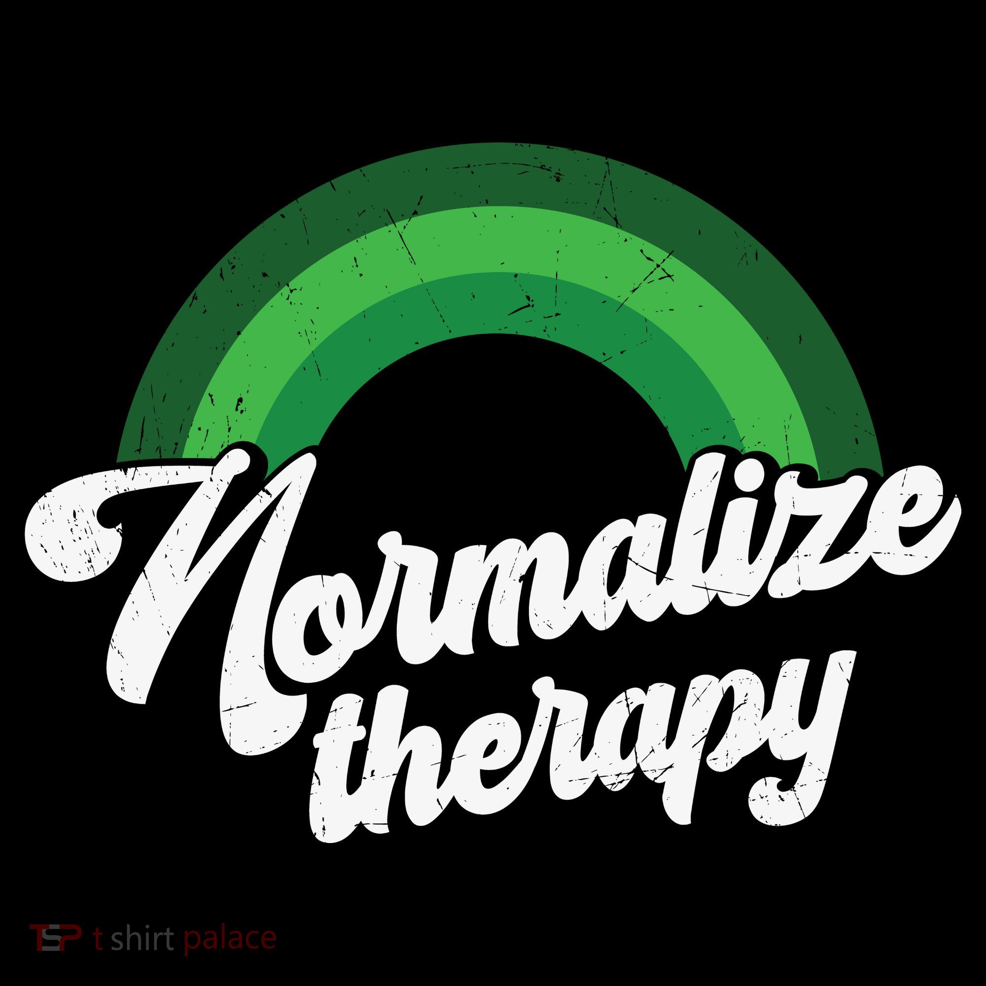 Normalize Therapy Rainbow Mental Health Matters Long Sleeve Shirt